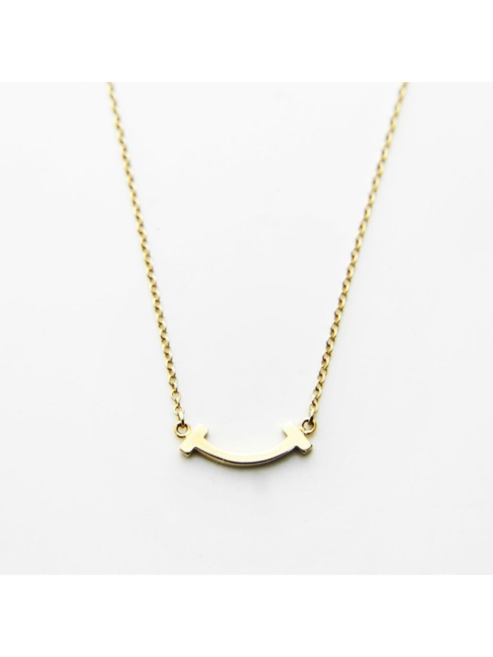 Tiffany & Co Necklace T Smile Mini